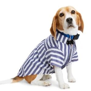 NWT Youly “the Poet” dog shirt M